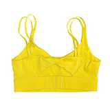 Twisted crop - yellow