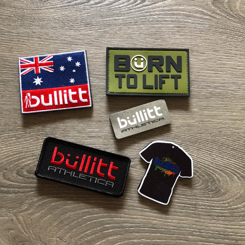 Various patches for weight vests